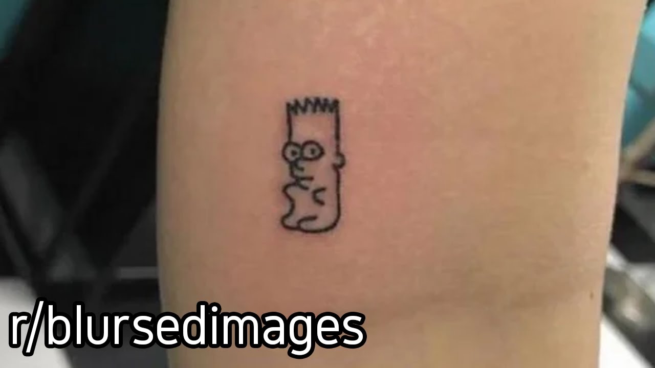 r/blursedimages | BART TATTOO BART TATTOO - YouTube