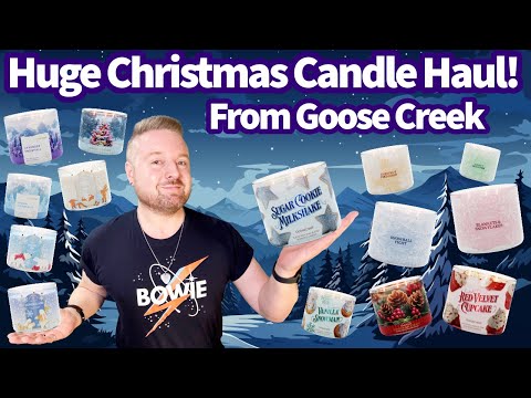 Huge Christmas Winter Goose Creek Candle Haul