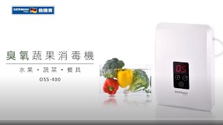 德國寶 German Pool 臭氧蔬果消毒機 OSS-400  I 特色介紹