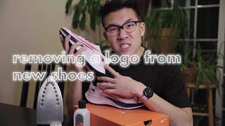 Trying To Remove A Logo From New Shoes Personal Trynance Running Shoe Buying
