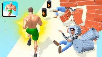 MUSCLE RUSH 💪🔥 Mobile Android, iOS Games Gameplay Walkthrough New Update All Levels 6LVL #Shorts