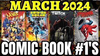 Comic Book #1's of The Month - March 2024 New Comics First Issues #comics #comicbooks