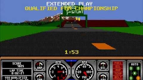 Hard Drivin - Atari ST [Longplay]