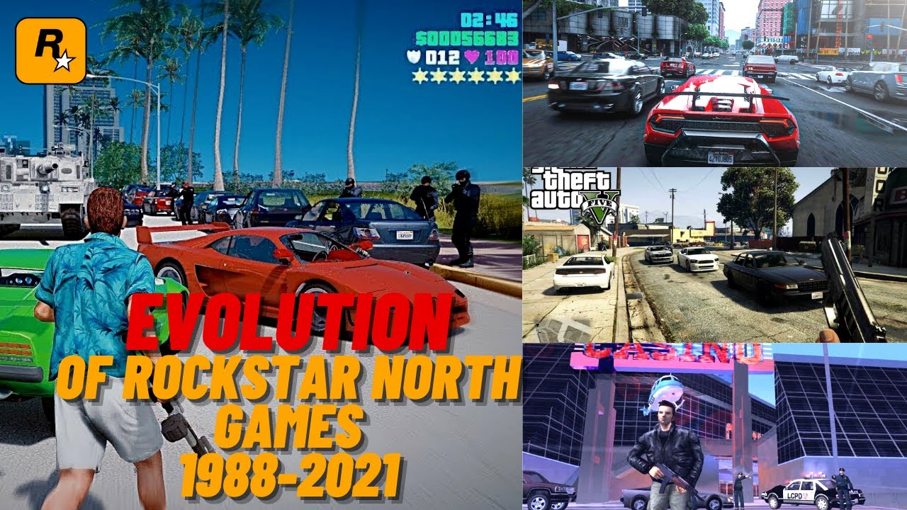 Witness The Unbelievable: Rockstar North's Incredible Evolution Over 3  Decades 