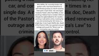 Pastor's Wife Found Dead – Now He's Charged with Cyberstalking 😱📺 #shorts #MicaMiller#Netflix Pastor's Wife Found Dead – Now He's Charged with Cyberstalking 😱📺 #shorts #MicaMiller#Netflix