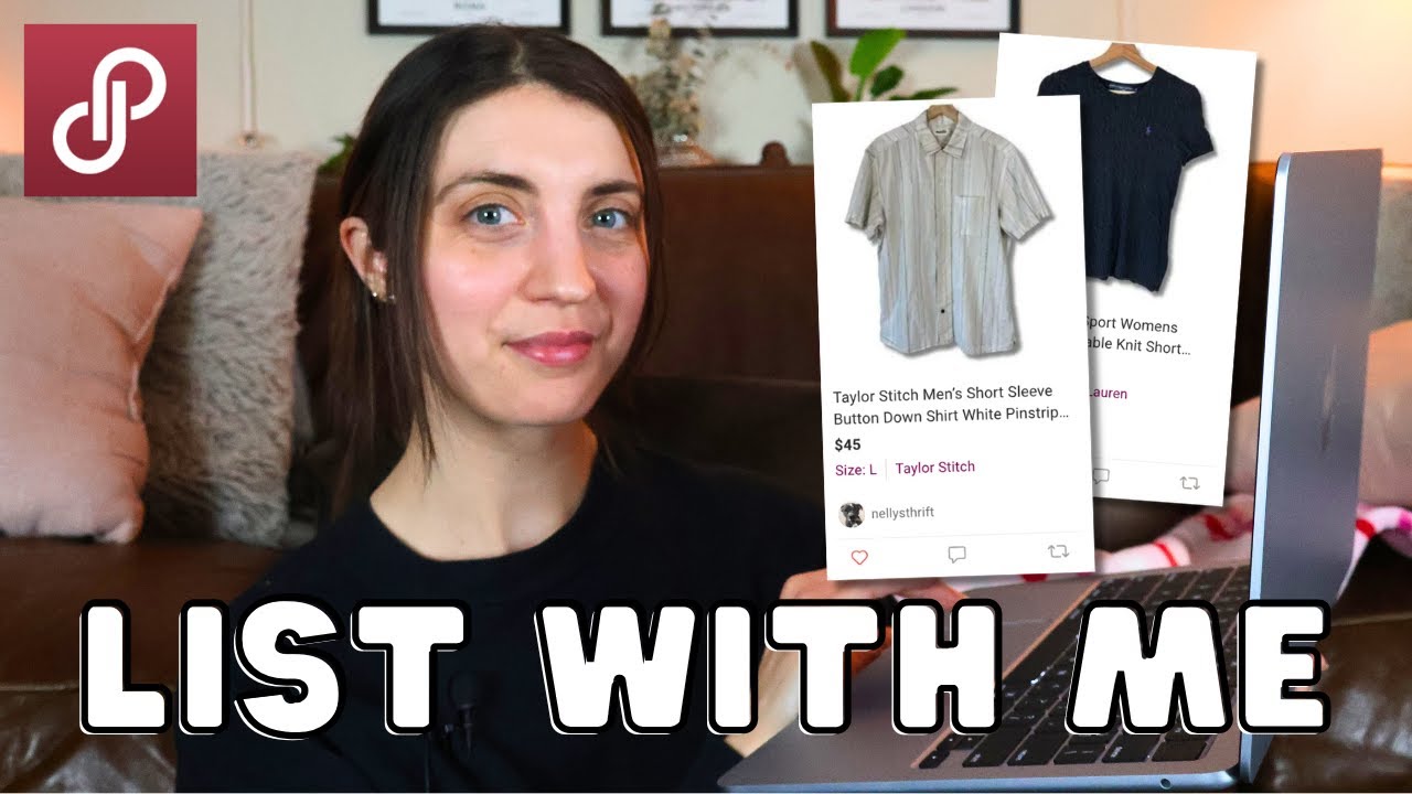 My Poshmark Listing Process (Start to Finish)