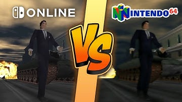 GoldenEye 007 Switch vs. N64 Graphics Comparison