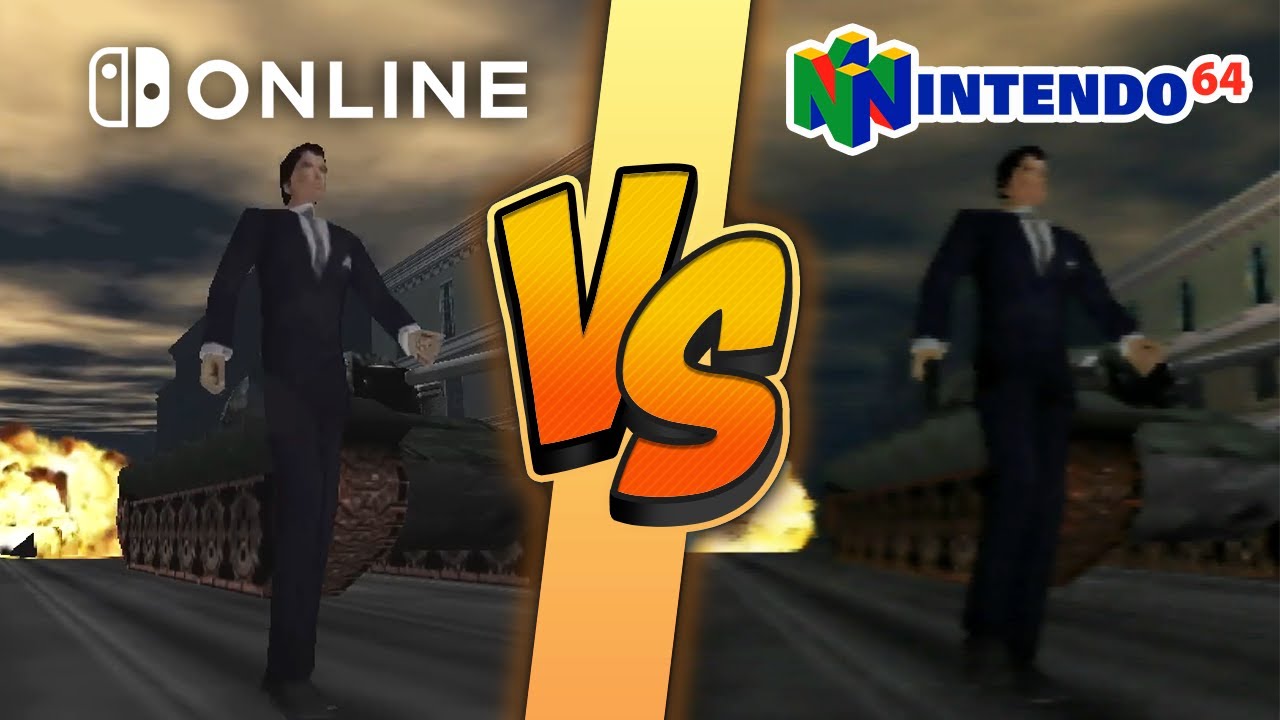 Video: GoldenEye 007 Side-By-Side Graphics Comparison (Switch & N64)