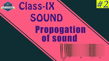 Sound 02 : Propogation of Sound ( CBSE Class IX Science Physics )
