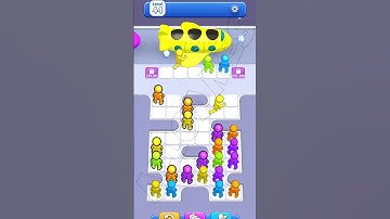 Bus Jam LVL 44 Gameplay FUN GAME #shorts #BusJam #fungames #viralvideo