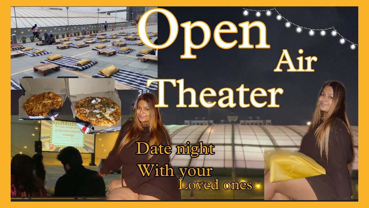 We went to Mumbai’s open theater✨//Movie under the stars // Date night❤️🍿 // graceduttavlogs //