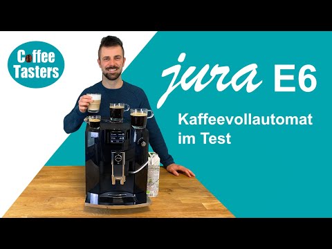 Jura E6 Kaffeevollautomat Test (5 Getränke live zubereitet) +++ Tipp für  Kaffee-Trinker - YouTube