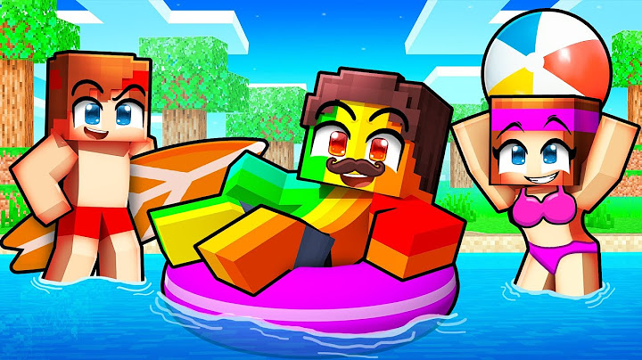 Mon PERE est PARTI Secrètement en Vacances avec mes AMIS sur Minecraft !