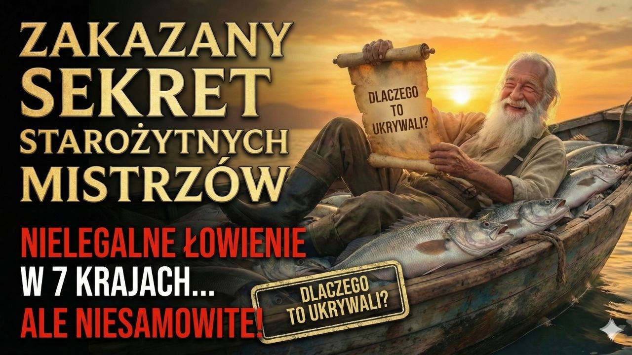 Zapomniana Metoda Połowu Ryb, Która Gwarantuje Ogromne Połowy Bez Wysiłku