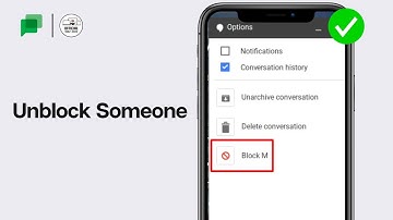 How To Unblock Someone In Google Chat (2024)