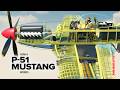 How a p51 mustang works