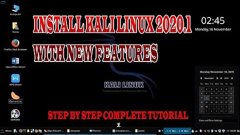Install Kali Linux 2020.1 in Vmware without any error with new features..