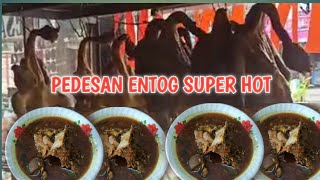 Pedesan Entog Super Hot Bikin Merem Melek | Kuliner Cirebon | Pedesan Entog Mas Nana
