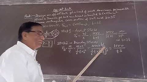 Offset link  lecture 39