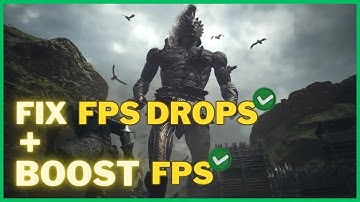 Dragons Dogma 2: FIX FPS Drops and BOOST FPS + Fix Lags | Easy fix! 2025