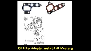 oil filter adapter removal 4 6l mustang