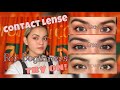 Contact Lense For Beginners | Review | Try On | Vlog#11| Mynhil Berges