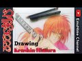 Drawing kenshin himura  emunime channel