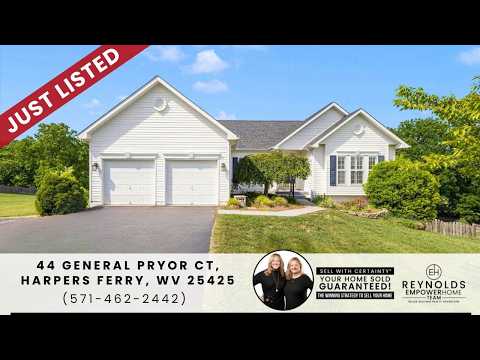 44 General Pryor Ct, Harpers Ferry, WV home video tour