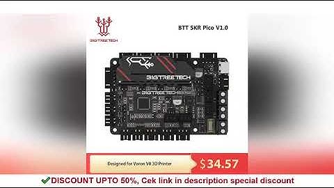 BIGTREETECH SKR PICO V1.0 BTT Motherboard Voron V0 Board 3D Printer Parts TMC2209 Raspberry Pi For V