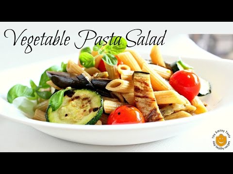 Vegetable Pasta Salad recipe/Pasta Fredda con Verdure Grigliate