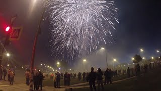 Салют на день города Тольятти