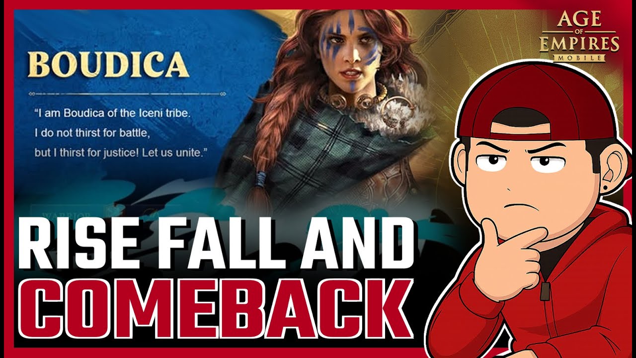 ВЗЛЕТ, ПАДЕНИЕ и ВОЗВРАЩЕНИЕ БОУДИКИ | Руководство по мобильным воинам-пикинерам Age of Empires