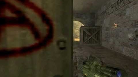 Insane AWP NoScope Shot on de_dust2