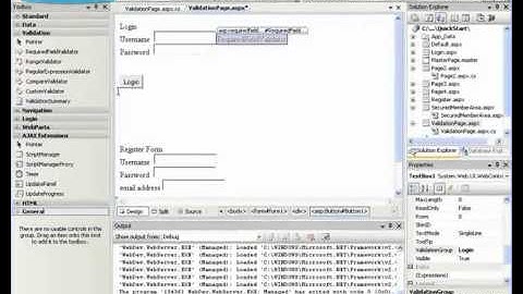 27 - ASP.NET Validation Group