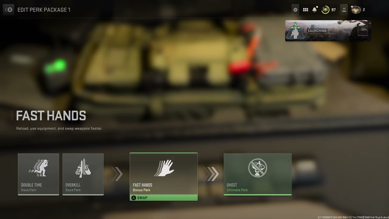 I’m able to create custom perks in Warzone 2??