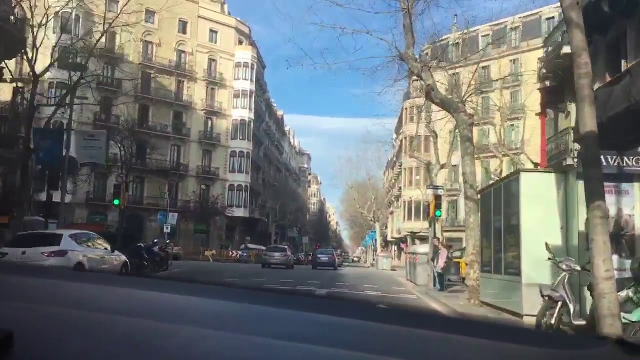 Thumbnail for Drive around Barcelona, Spain