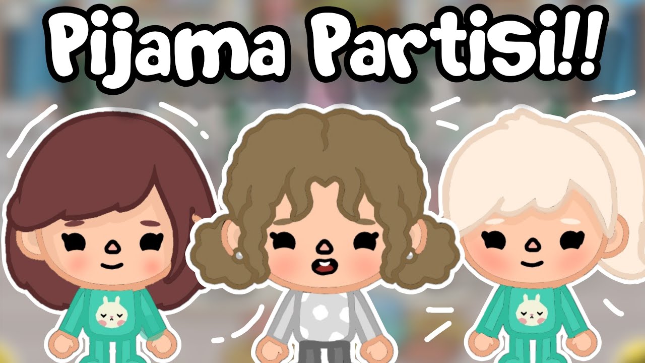 Pijama Partisi!!🤍🎀 'Sonu Hastanede Bitti..🏥' / Toca Boca World Türkçe / Justin Toca
