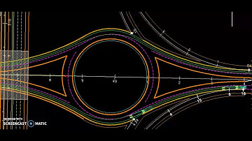 AutoTURN for the Rounabout Interchange Alternative (Southbound Ramps)