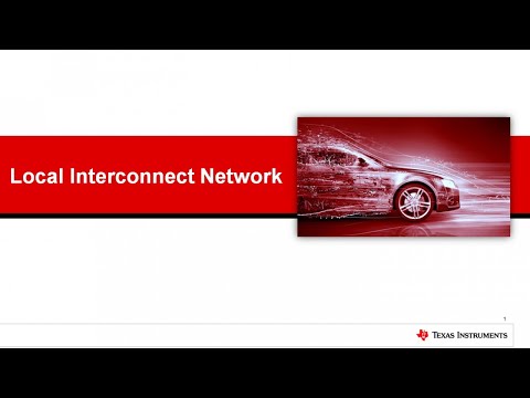 Local Interconnect Network (LIN) Overview and Training