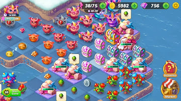 #EverMerge event #MagicalLily Ever Merge Flooficore Island Open event Chest