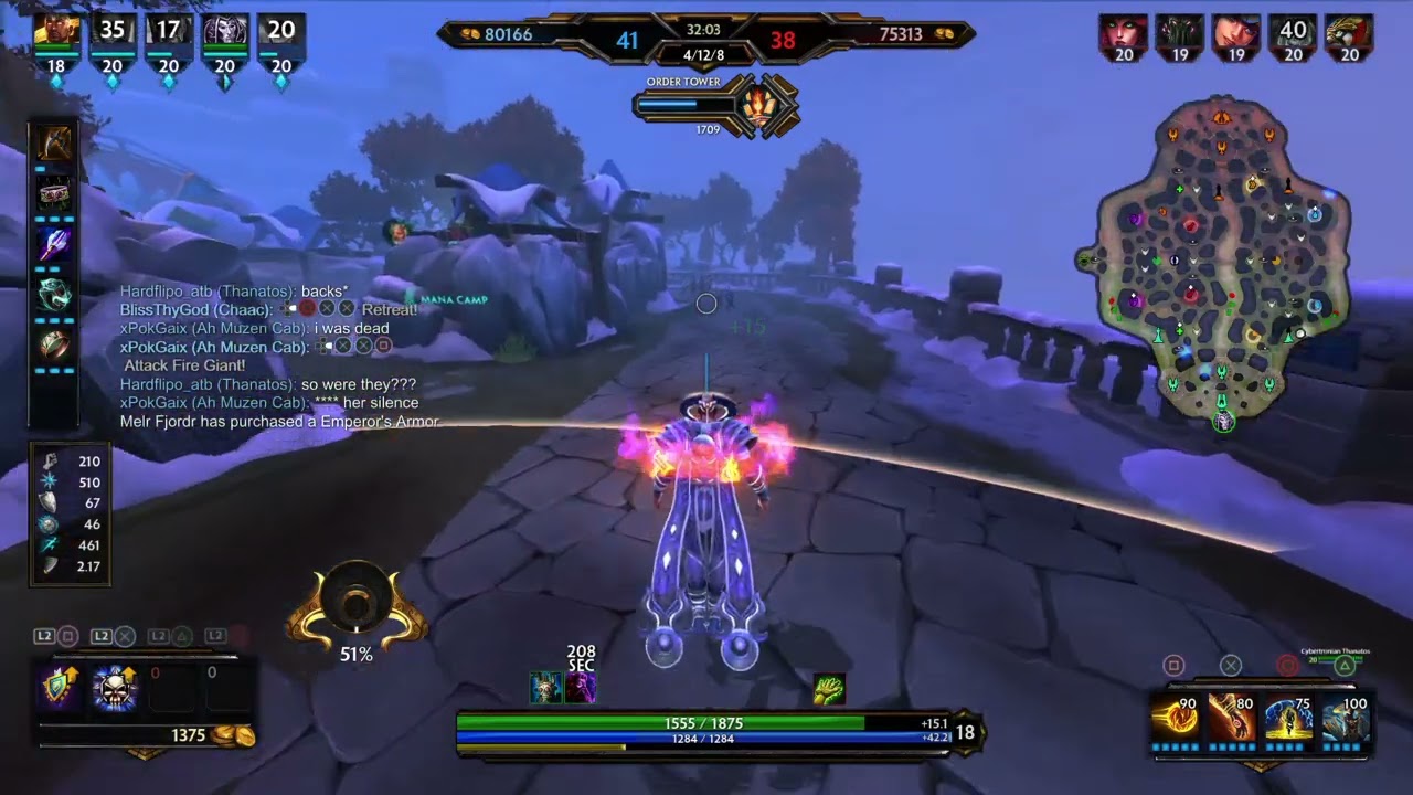 SMITE servers be like