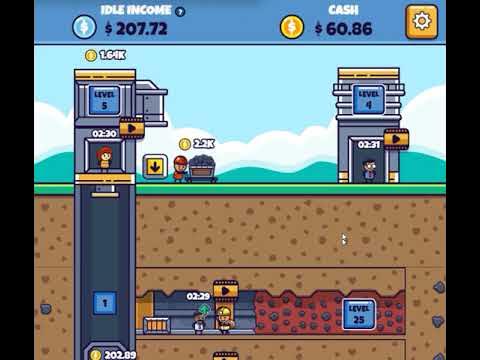 Clicker Tycoon Idle Mining Games (Miner Empire) Gameplay