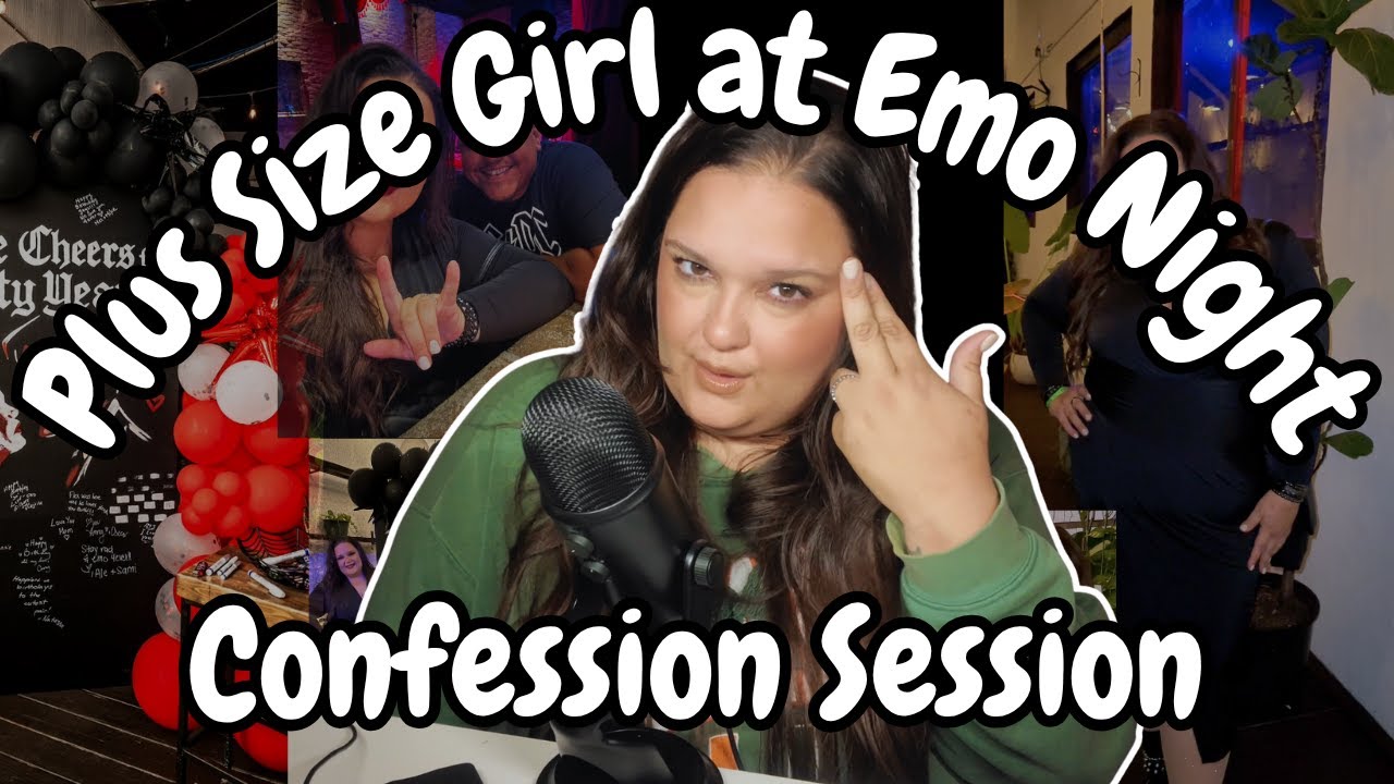 Как девушке plus-size сложно подобрать наряд (исповедь на вечеринке эмо 💔) | Путь к похудению