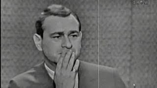 What's My Line?  Shelley Berman; Martin Gabel [panel] (Jul 10, 1960)