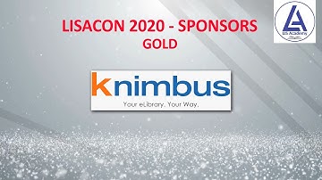 LISACON 2020 | Gold - Knimbus