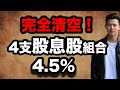 【100美金投資挑戰】 第6期： 完全清空原來持倉，4支可穿牛熊的優質股息股組合｜股息率高達4.5%