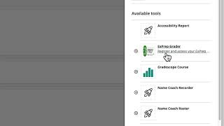 Blackboard Ally Accessibility Score Check