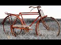 Restoration Old Rusty Bike - Rusted Bicyle Restoration Part 1