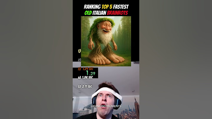 Top 5 Fastest Old Italian Brainrots @anatoxich