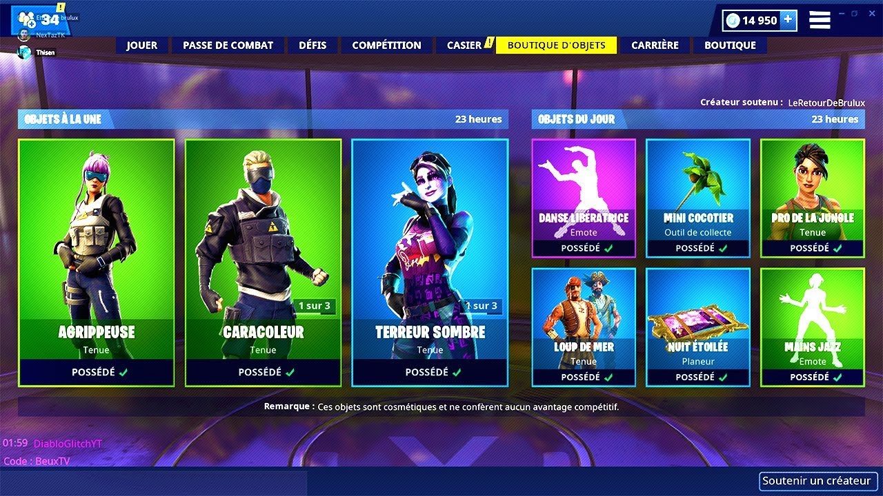 Boutique Fortnite Du 15 Mai 2019 Item Shop May 15 2019 - 